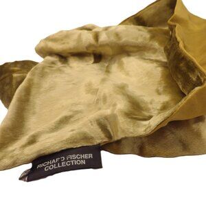 Reversible Richard Fischer Silk and Silk-Blend Velour Scarf